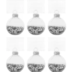 Party Delights Tableware<Star Confetti Place Card Holder (6Pk)
