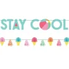 Stay Cool' Paper Banner Kit (2Pk)<Party Delights