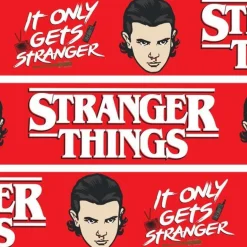 Stranger Things Paper Banners - 1M (3Pk)<Party Delights Hot