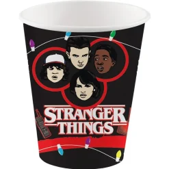 Party Delights Tableware<Stranger Things Paper Cups - 250Ml (8Pk)