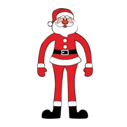 Party Delights Stocking Fillers<Stretchy Father Christmas - 12Cm