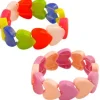 Stretchy Heart Bracelet - Plastic<Party Delights Sale