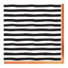 Party Delights Tableware<Striped Halloween Paper Napkins - 33Cm (16Pk)