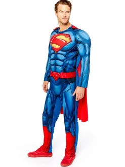 Men's Party Delights Men's<Superman Muscle Chest - Adult Costume