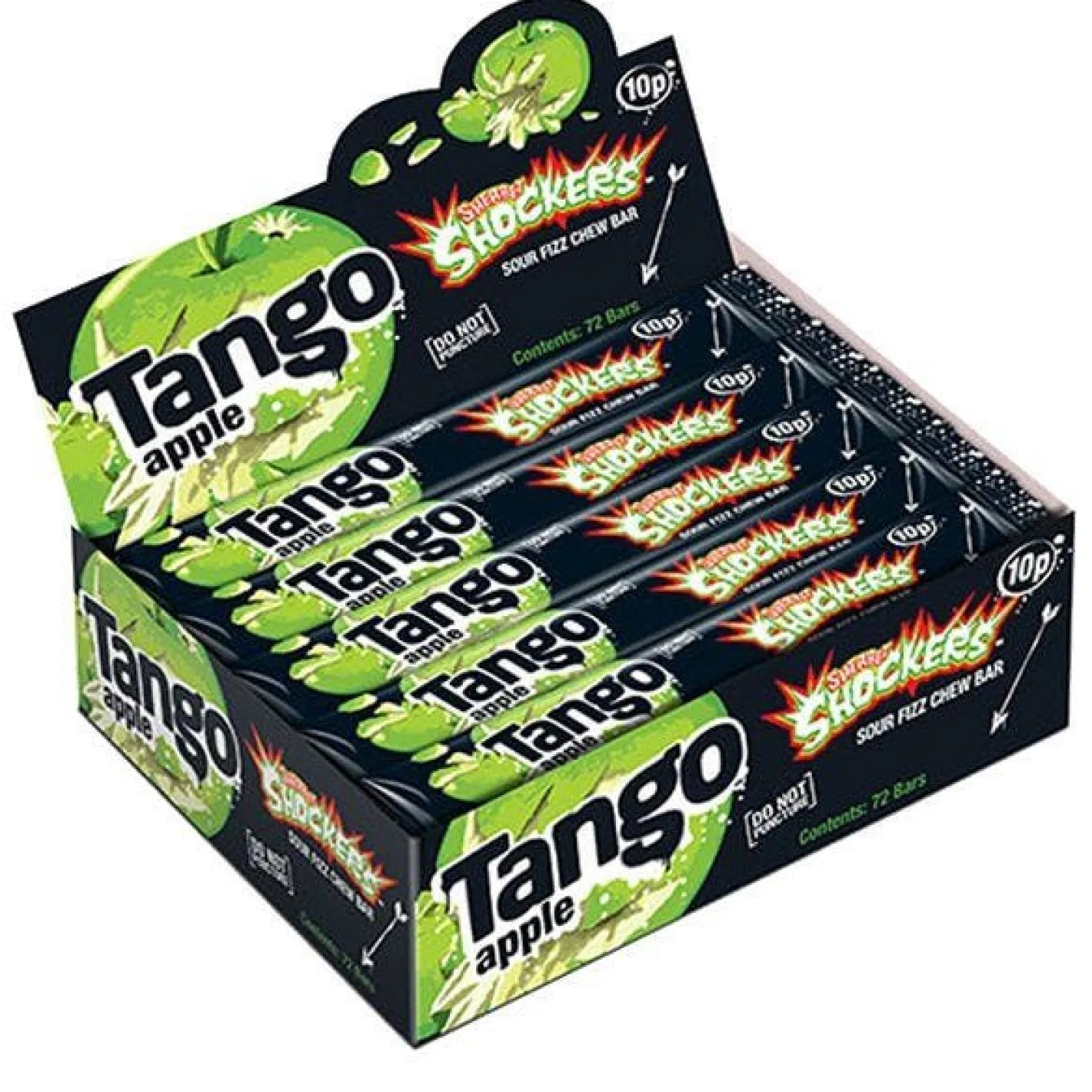 Tango Apple Shockers Sour Fizz Chew Bar - 11G<Party Delights Sale