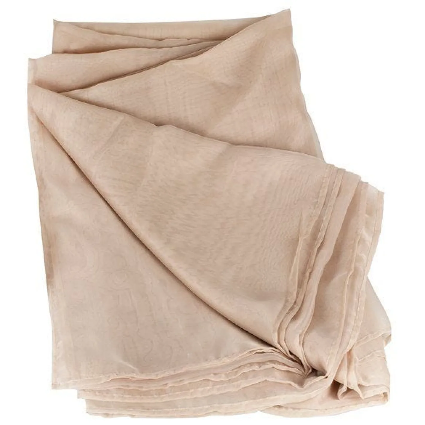 Taupe Draping Voile Backdrop - 6M X 2.5M<Party Delights Outlet