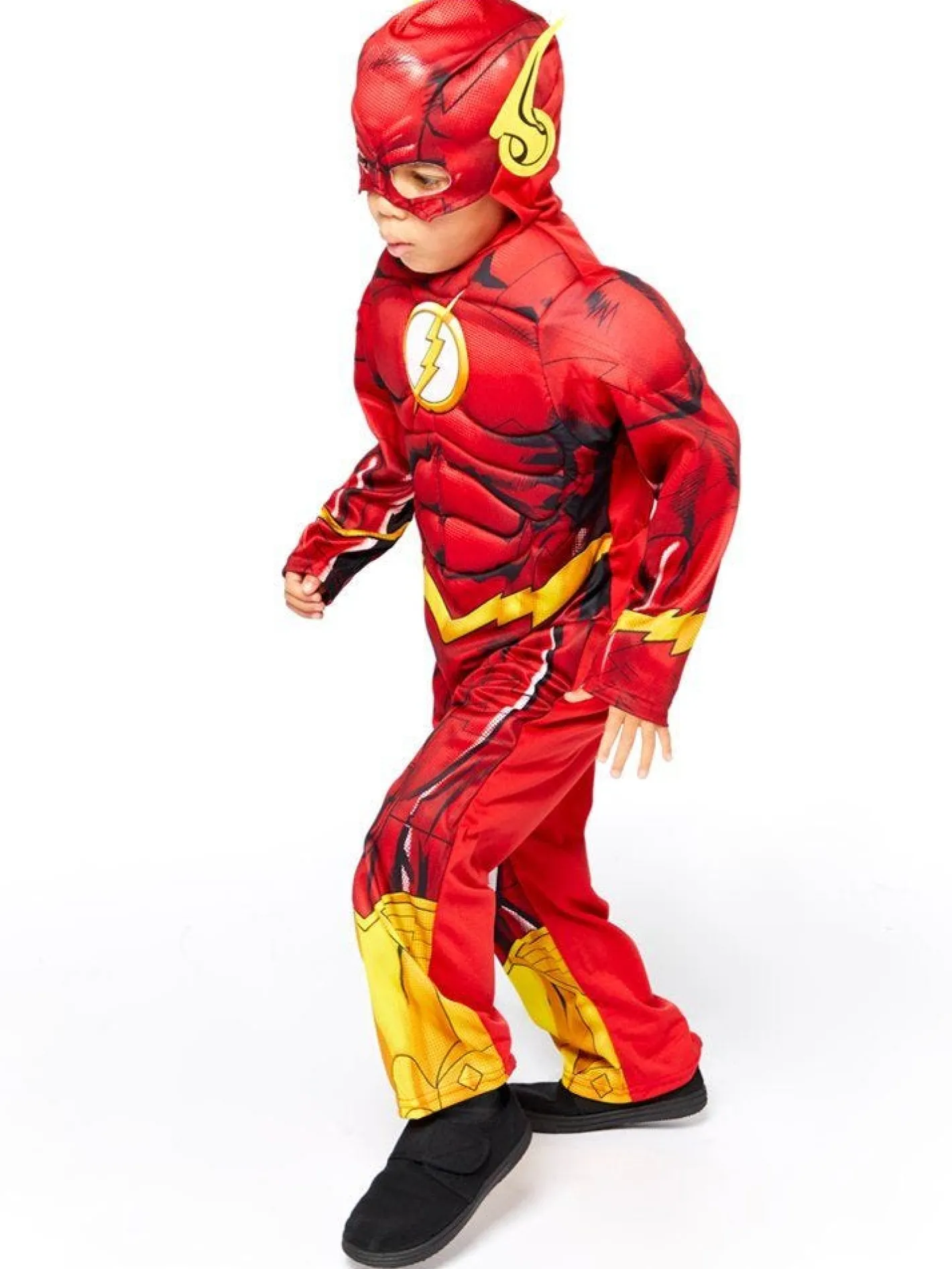 Kids' Party Delights Kids'<The Flash Muscle Chest - Child Costume