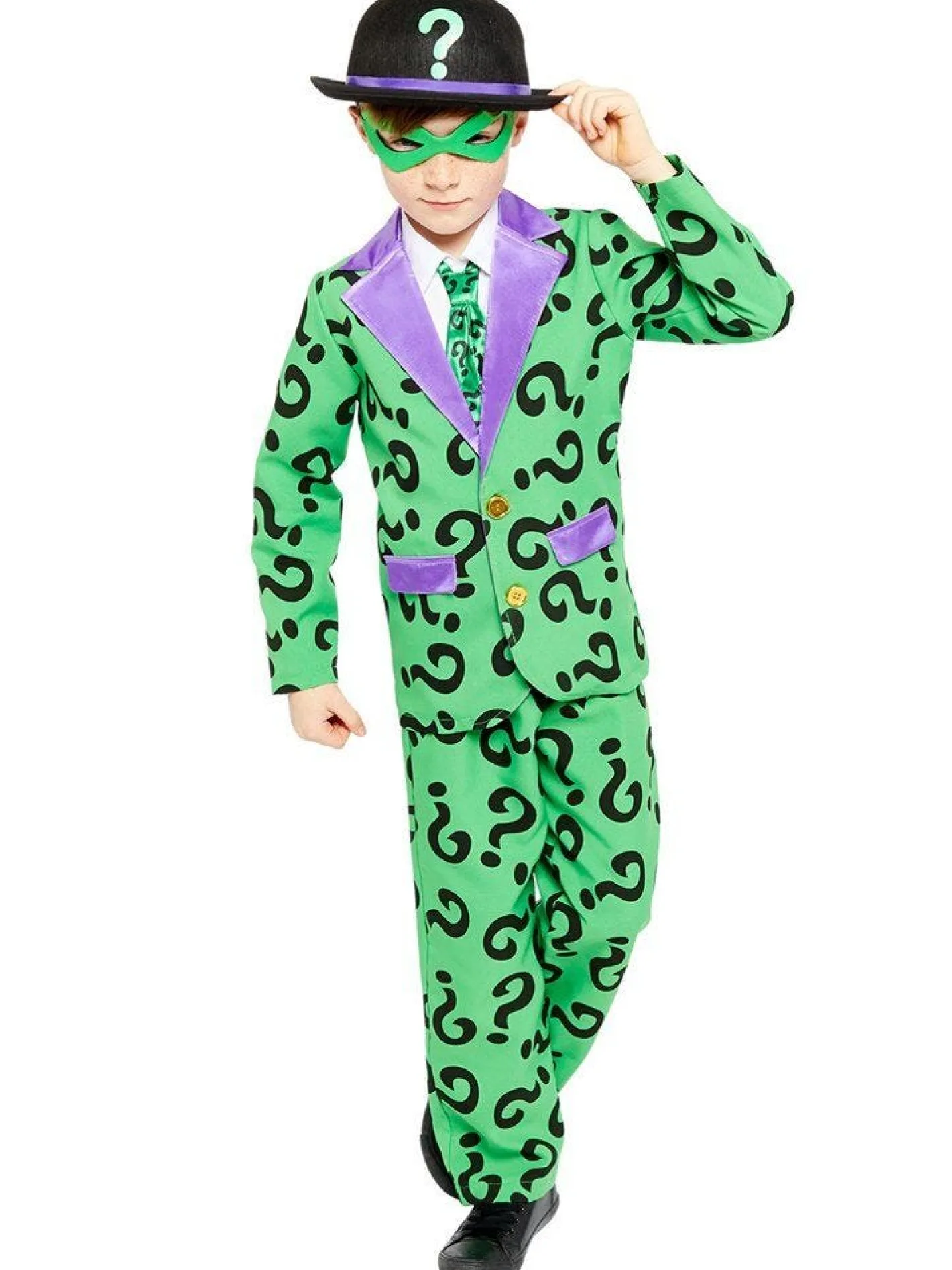 Kids' Party Delights Kids'<The Riddler - Child Costume