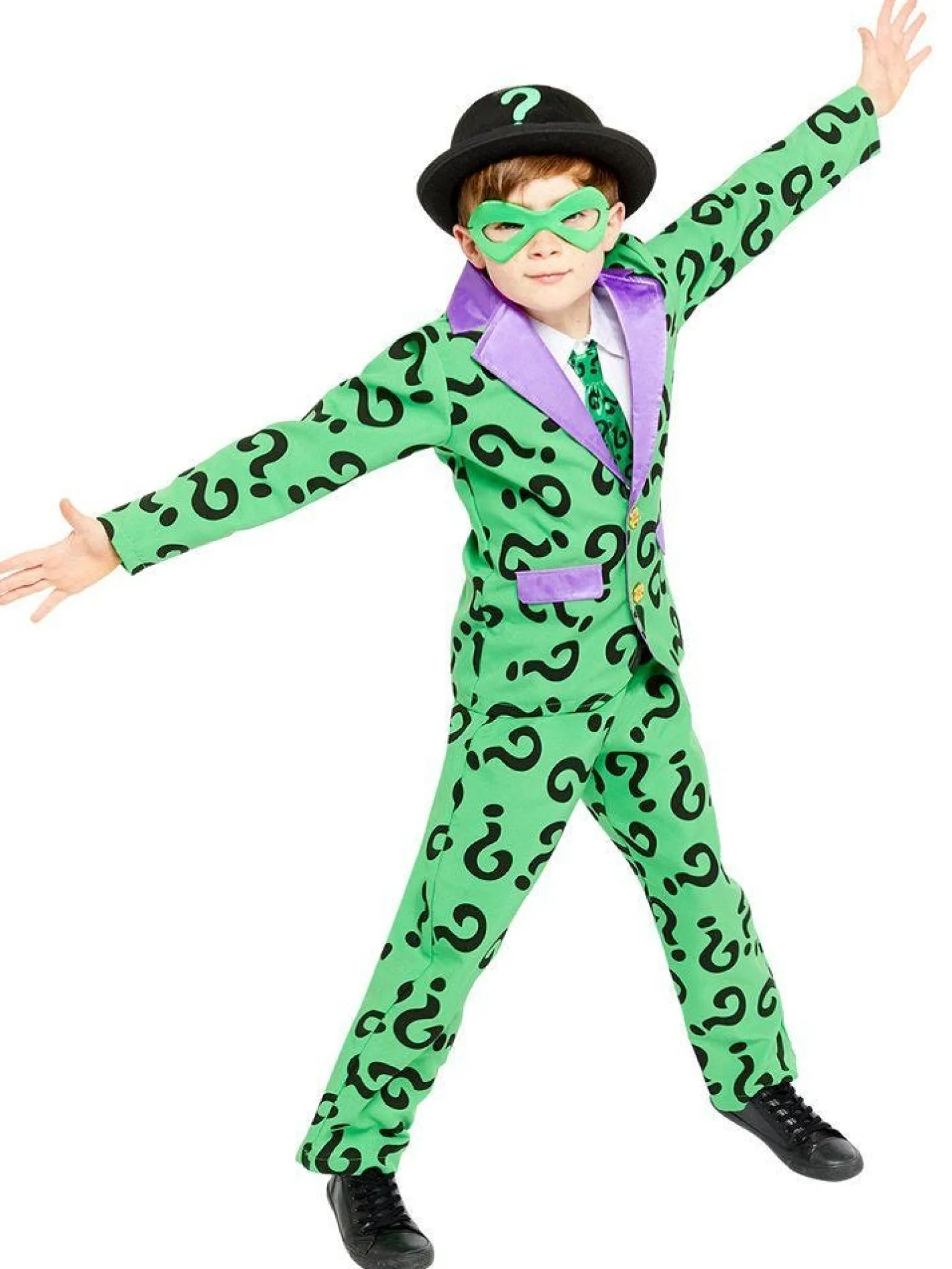 Kids' Party Delights Kids'<The Riddler - Child Costume