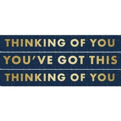 Thinking Of You Paper Banners - 1M (3Pk)<Party Delights Sale