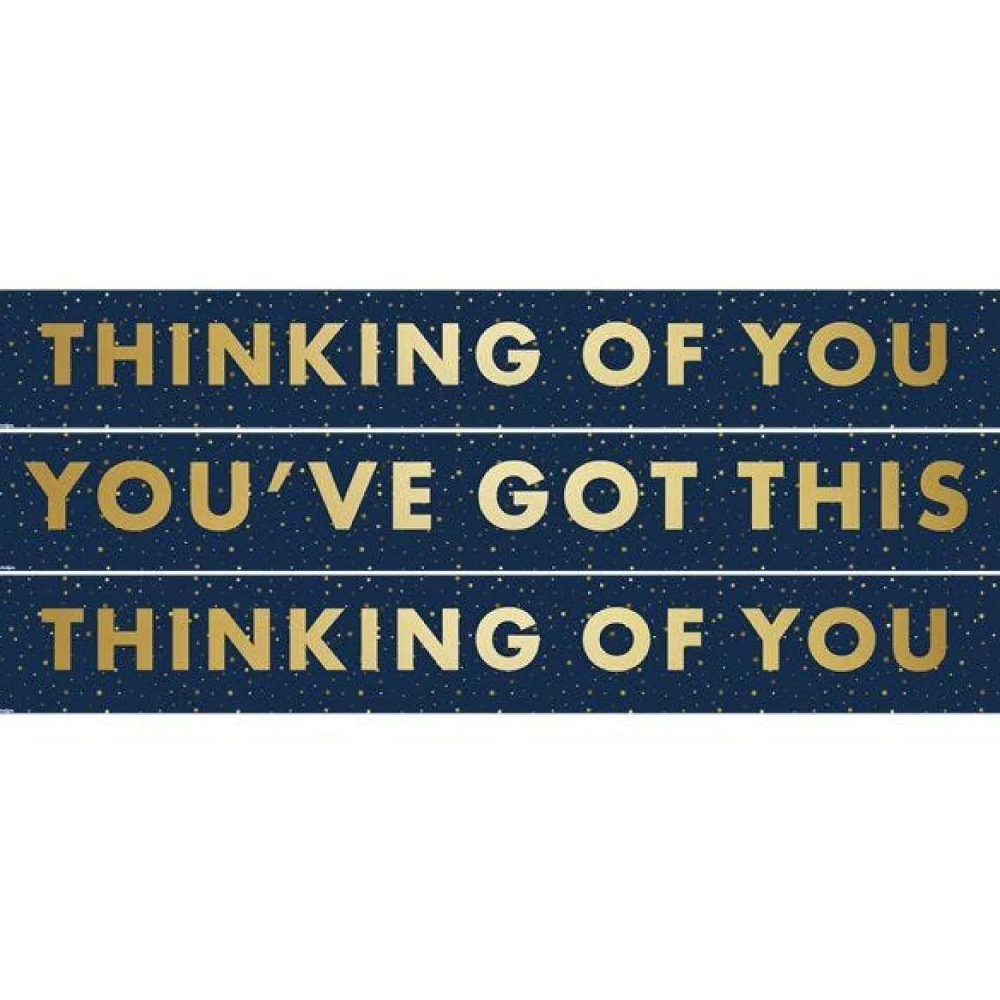 Thinking Of You Paper Banners - 1M (3Pk)<Party Delights Sale