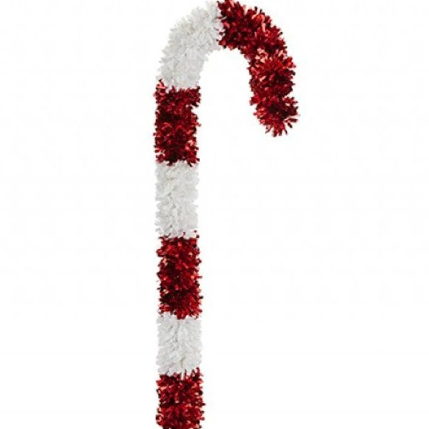 Party Delights Hanging Decorations<Tinsel Candy Cane Decoration - 76Cm