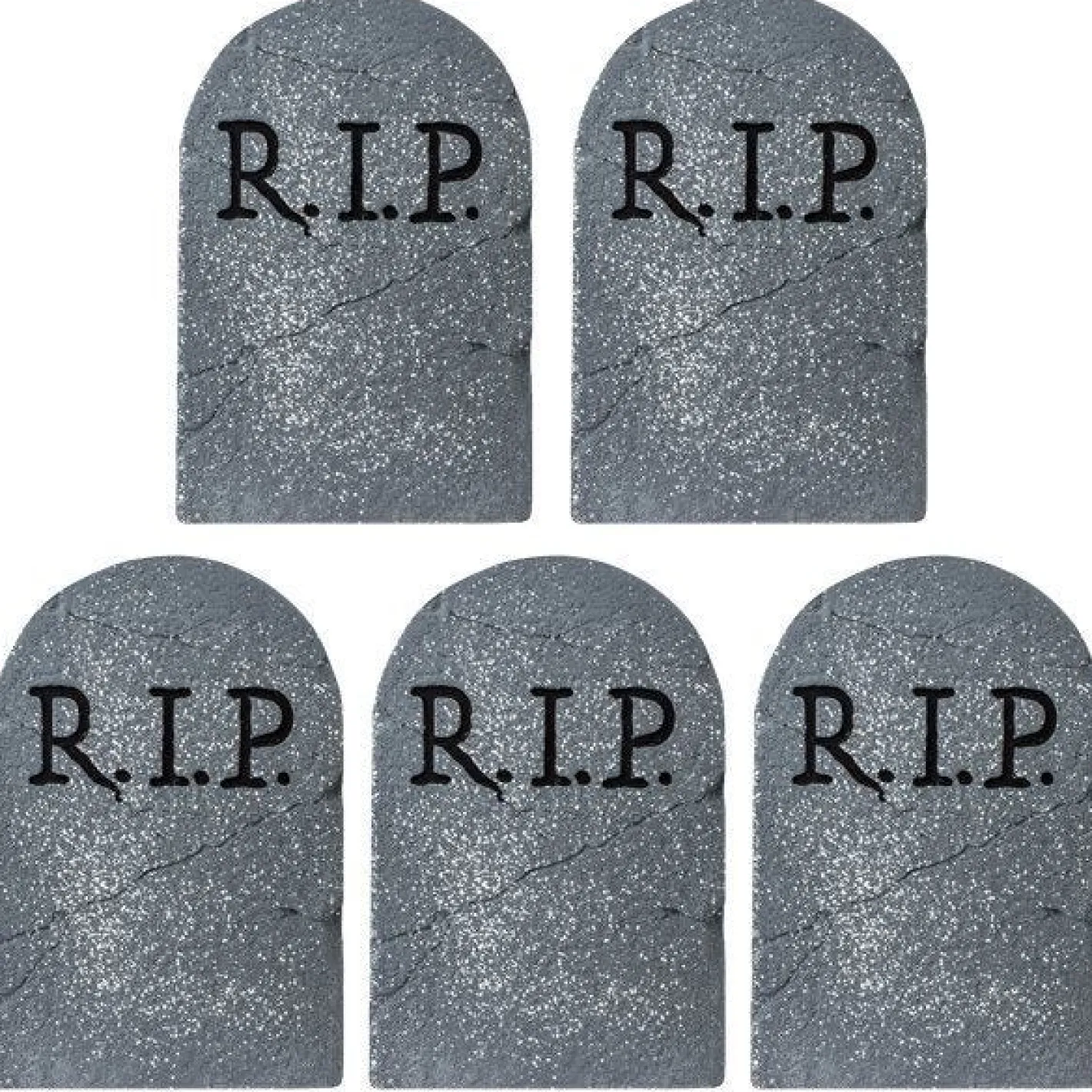 Party Delights Props<Tombstone Multipack (5Pk)