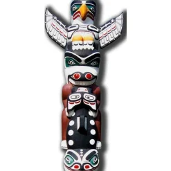Totem Pole Cardboard Cutout - 171Cm X 75Cm<Party Delights Best