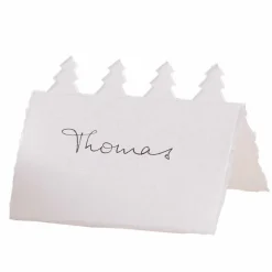 Party Delights Tableware<Tree Cut Out Cotton Paper Place Cards (10Pk)