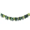 Tropical Leaf Paper Garland - 2M<Party Delights Online