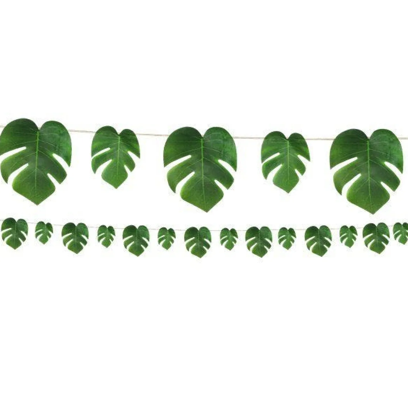 Tropical Palm Leaf Garland - 2.74M<Party Delights Discount