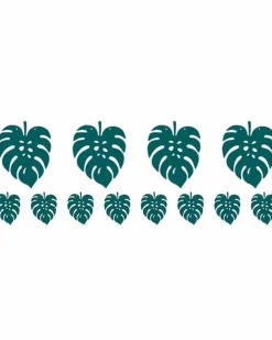 Tropical Palms Paper Garland Decoration 2M X 15Cm<Party Delights Hot