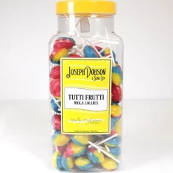 Tutti Frutti Rainbow Lolly Jar X90<Party Delights