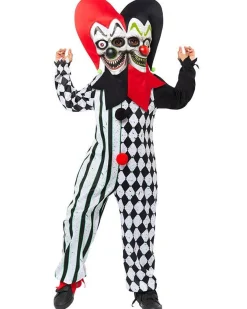 Kids' Party Delights Kids'<Two Faced Clown - Childs Costume