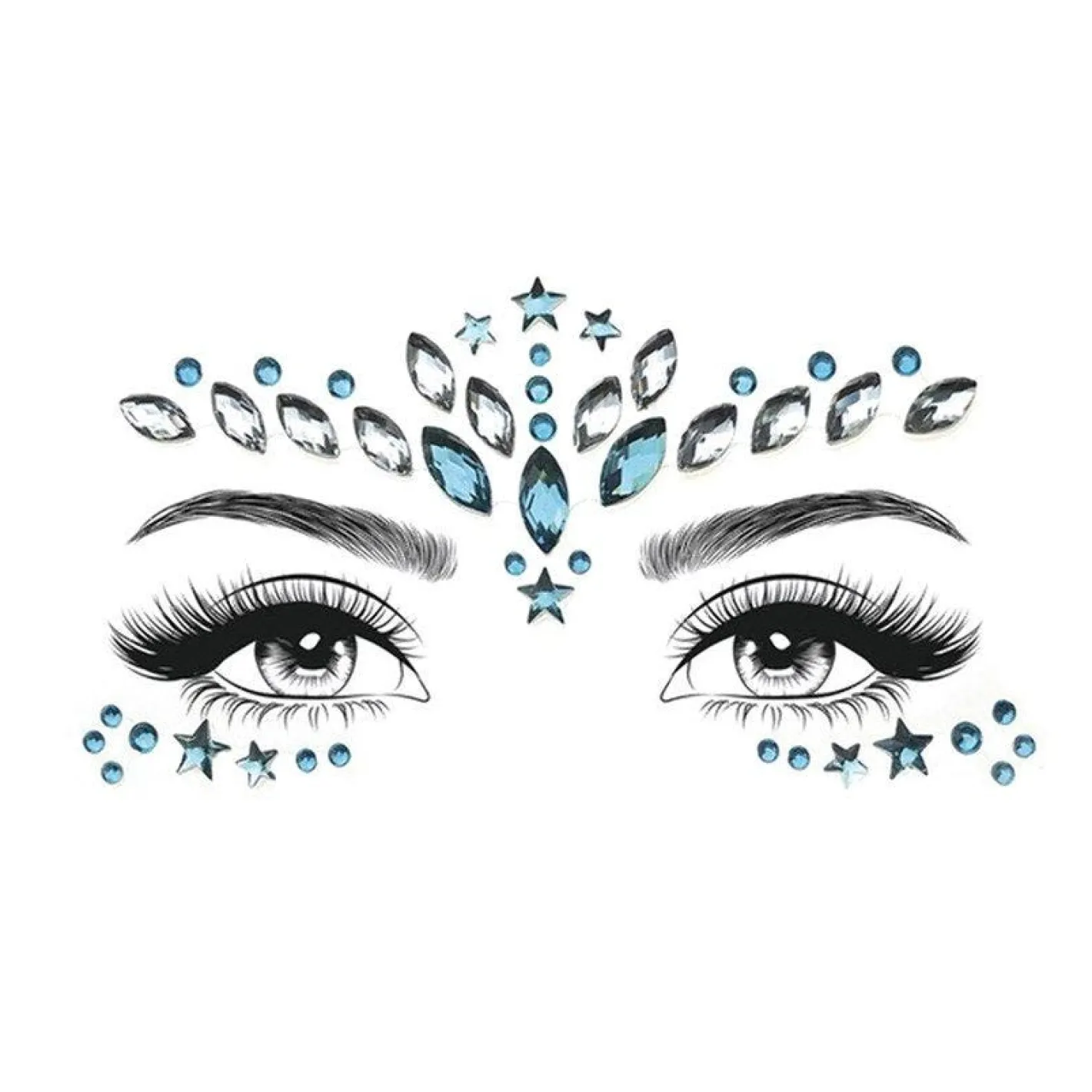Under The Sea Face Gems<Party Delights Discount