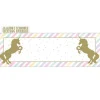 Unicorn Sparkle Giant Personalisable Banner - 1.5M<Party Delights Hot