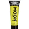 Uv Neon Face & Body Paint - Yellow 12Ml<Party Delights Clearance
