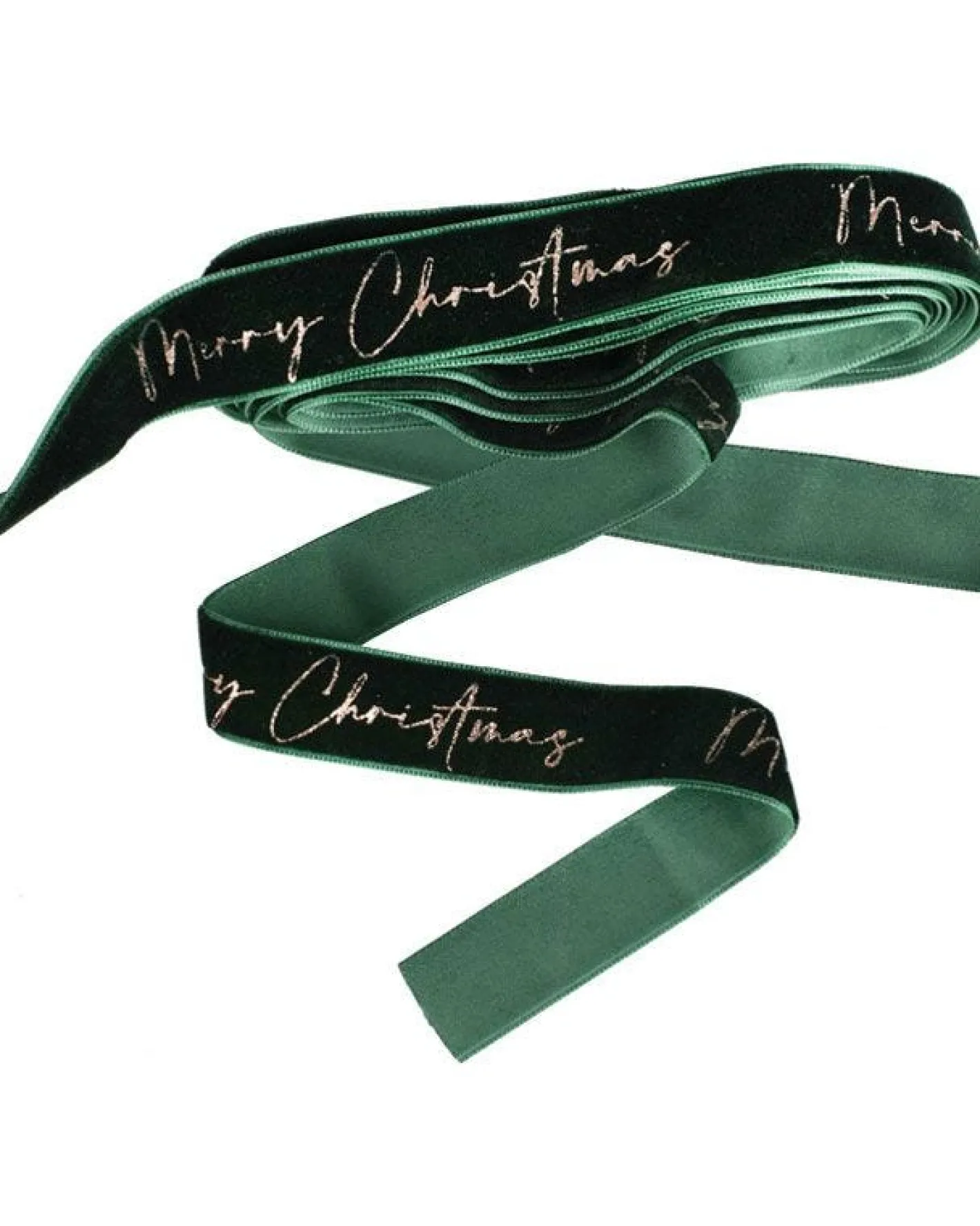 Party Delights Gift Wrapping<Velvet Merry Christmas Ribbon