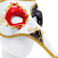 Venetian Long Nose Masquerade Mask<Party Delights Outlet