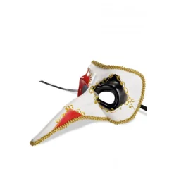 Venetian Long Nose Masquerade Mask<Party Delights Outlet