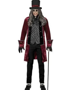 Men's Party Delights Men's<Victorian Vampire - Adult Costume