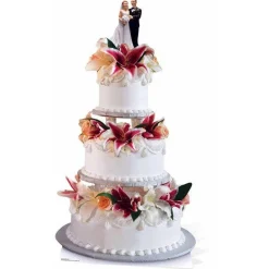Wedding Cake Cardboard Cutout - 180Cm X 95Cm<Party Delights Outlet
