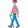Where's Wally Cardboard Cutout - 181Cm X 77Cm<Party Delights Online