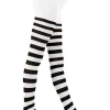 Party Delights Witches<White & Black Tights - Child 7-10 Years