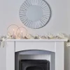 White & Silver Berry Foliage Garland - 1.8M<Party Delights