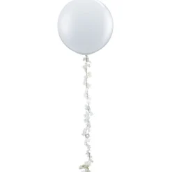White Blossom Floral Garland - 2.1M<Party Delights Online