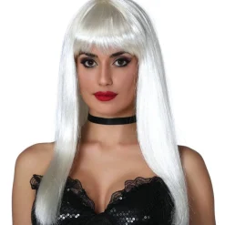 Party Delights Sexy<White Glamourama Wig