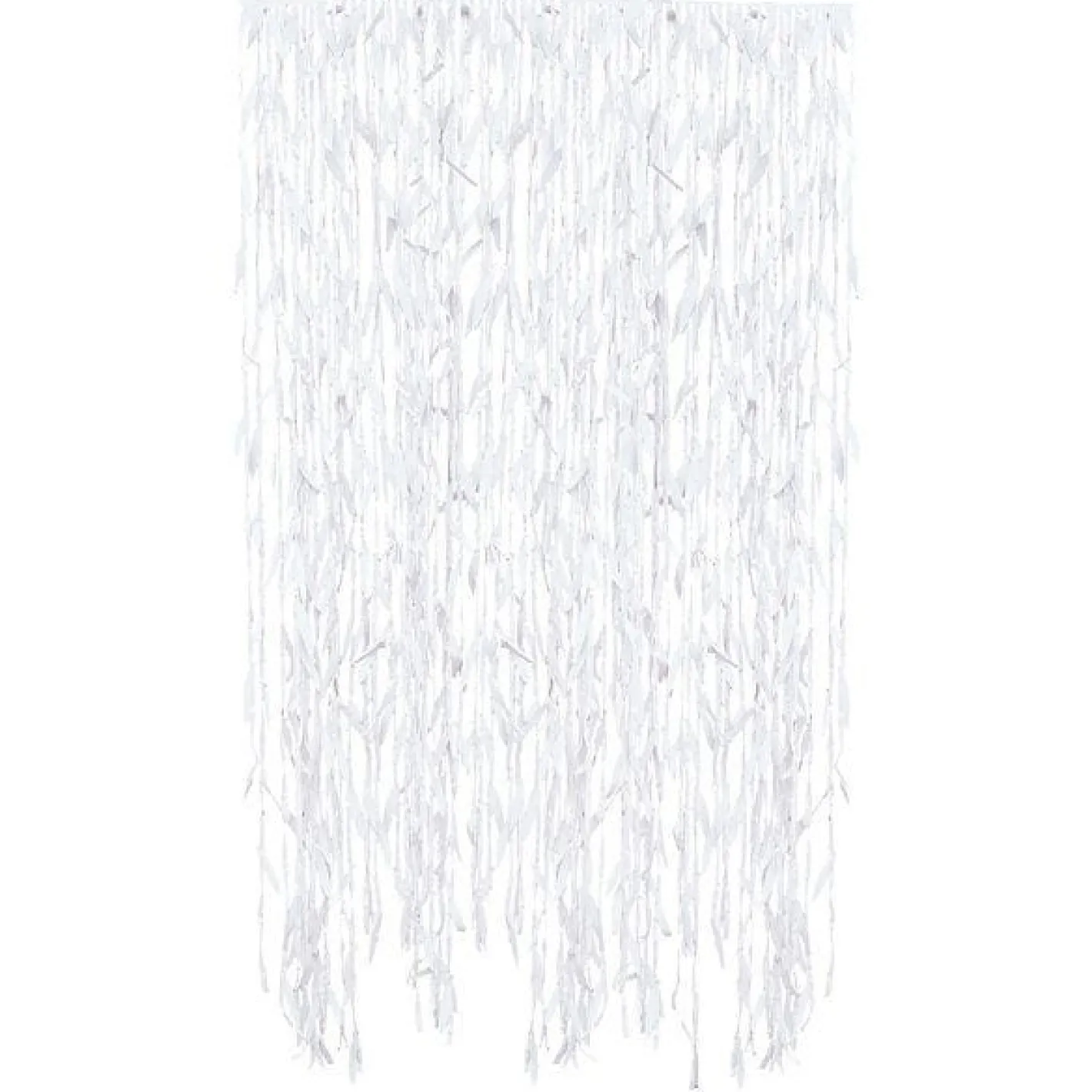 White Leaf Ribbon Backdrop<Party Delights Hot