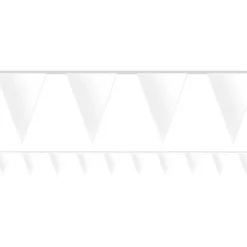 White Paper Bunting - 4.5M<Party Delights Clearance