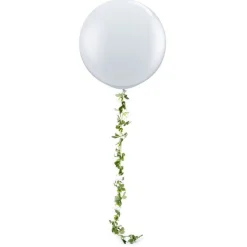 White Rose Garland - 1.75M<Party Delights Online