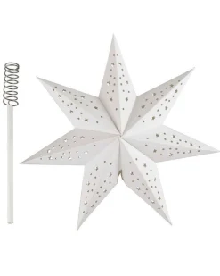 Party Delights Hanging Decorations<White Star Tree Topper