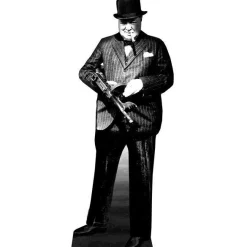 Winston Churchill Cardboard Cutout - 182Cm X 73Cm<Party Delights New