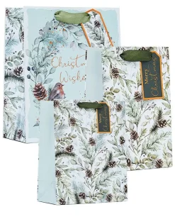 Party Delights Gift Wrapping<Winter Wishes Mixed Gift Bags (3Pk)