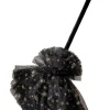 Party Delights Costume Accessories<Witch Black & Gold Star Broom