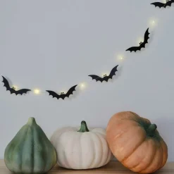 Party Delights Hanging Decorations<Wooden Bat Light Up Bunting - 2M