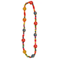 Wooden Bead Necklace<Party Delights New
