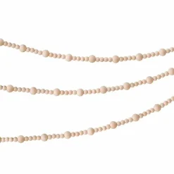 Party Delights Hanging Decorations<Wooden Beads Garland - 3M