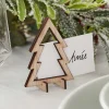 Party Delights Tableware<Wooden Cut Out Trees Place Cards - 6Cm (6Pk)