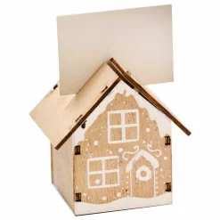 Party Delights Tableware<Wooden House Place Card Holders (6Pk)
