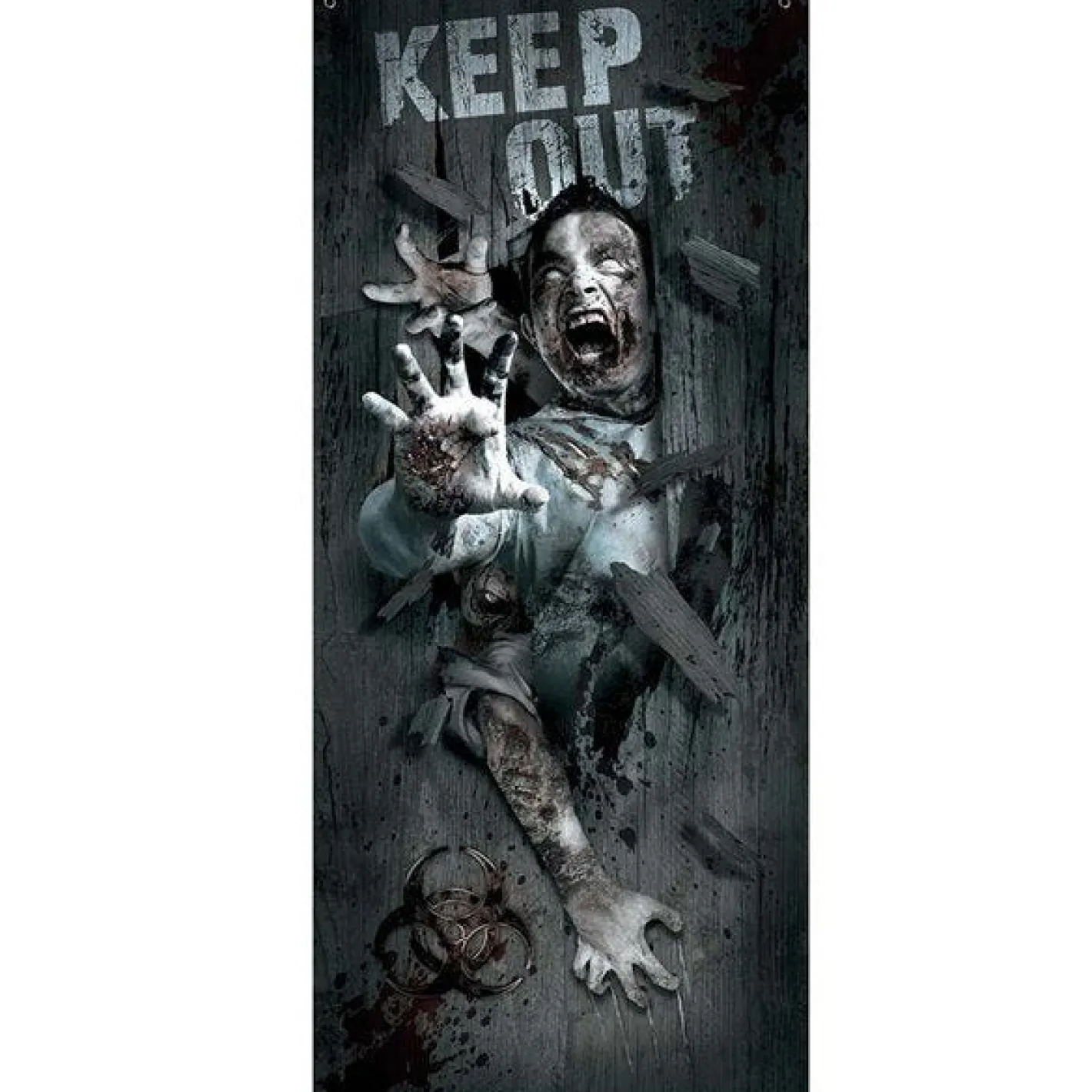 Party Delights Window & Door Decorations<Zombie Attack Door Decoration -80Cm X 1.8M